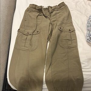 We The Free Olive Cargo Joggers